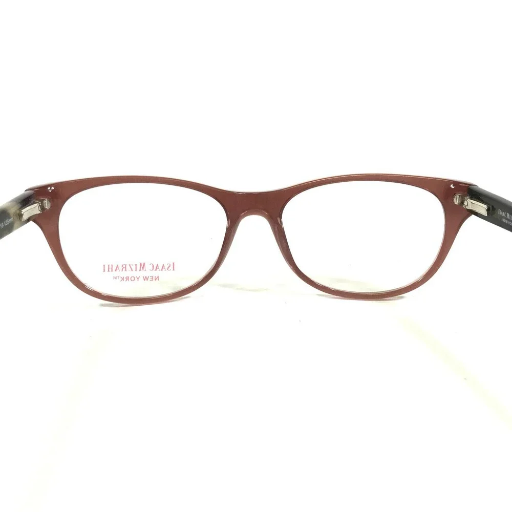 Isaac Mizrahi Eyeglasses Frames IM30034 Clear Purple Tortoise Cat Eye 52-16-135